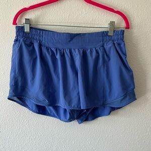 Lululemon  hotty hot blue shorts